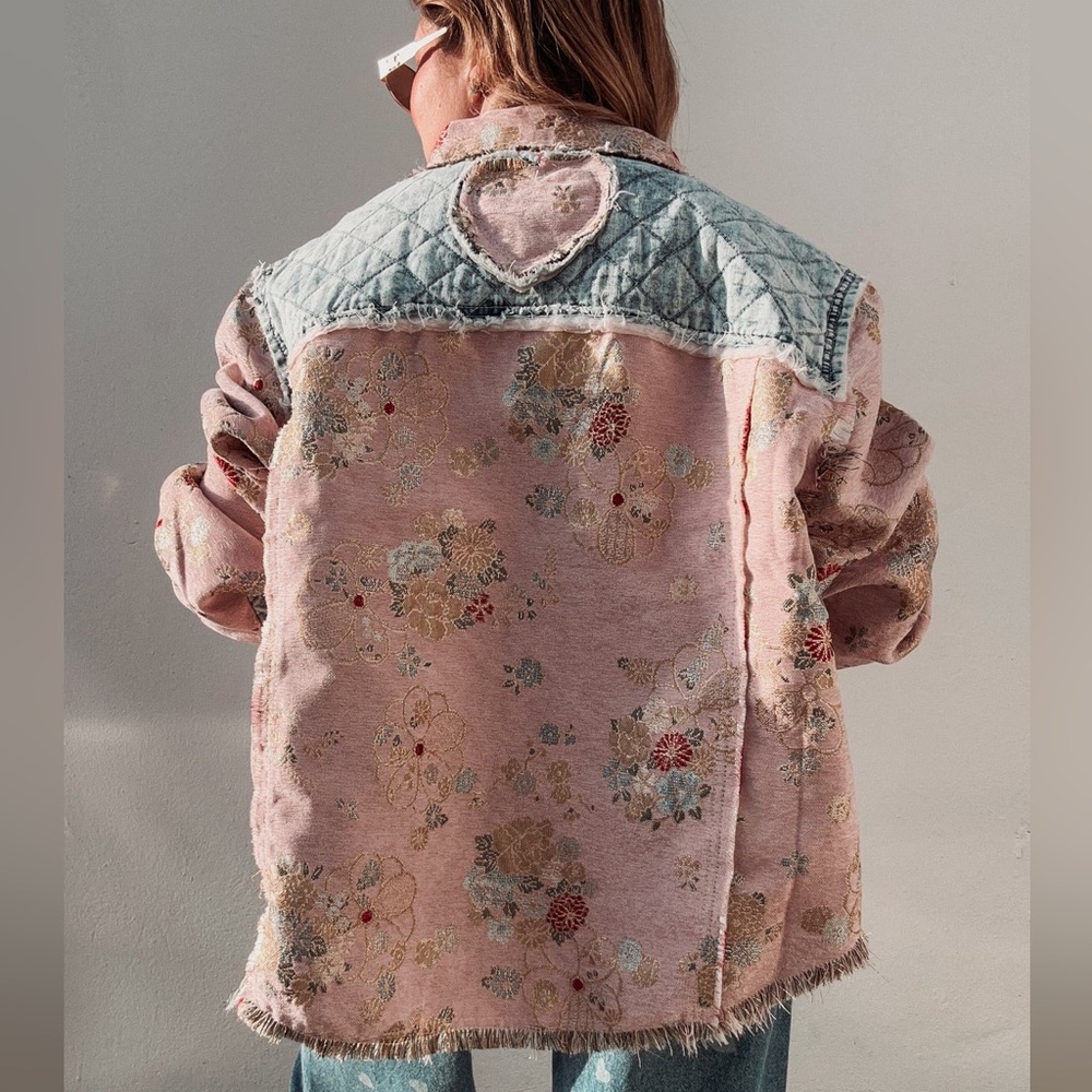 POL Vintage Floral Quilted Bomber - NWT - Picture 4 of 7